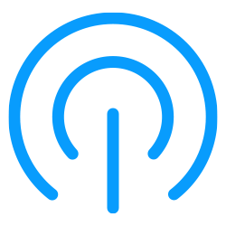 Live audio streaming icon